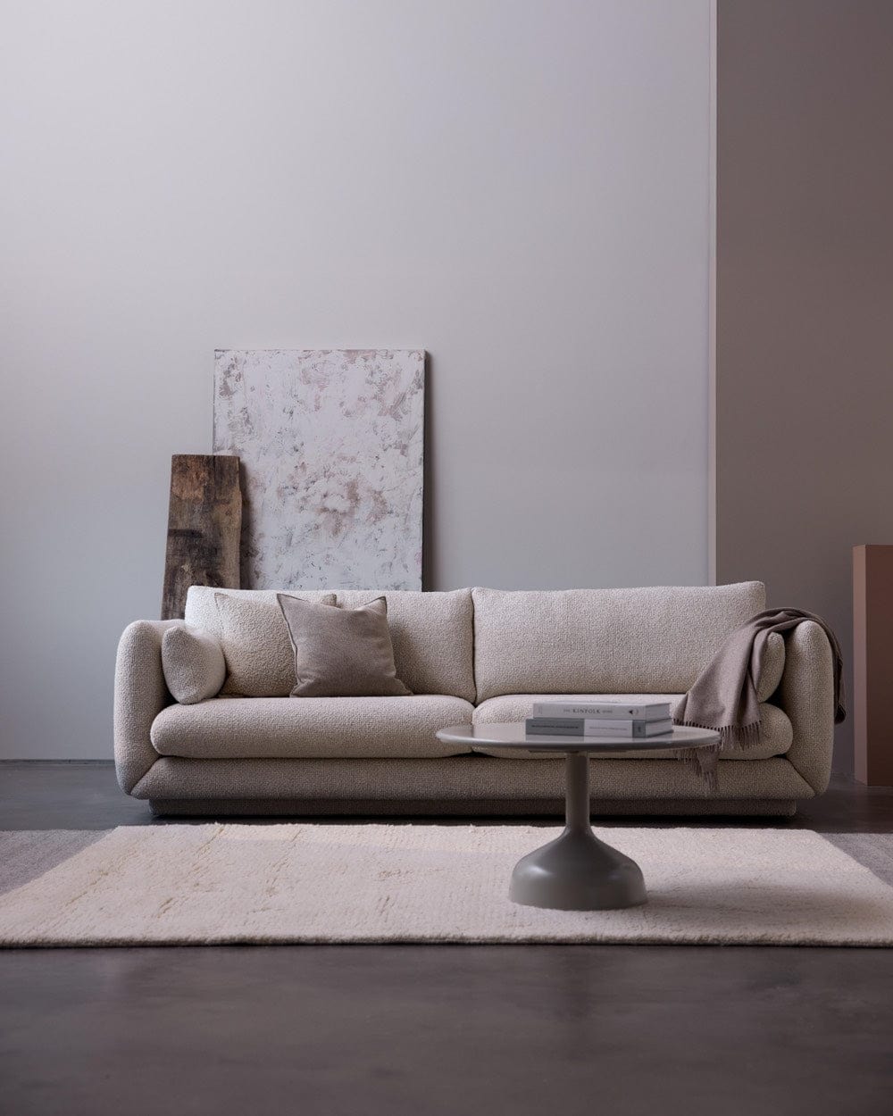 Sofa Kaneki hikari living terciopelo japandi