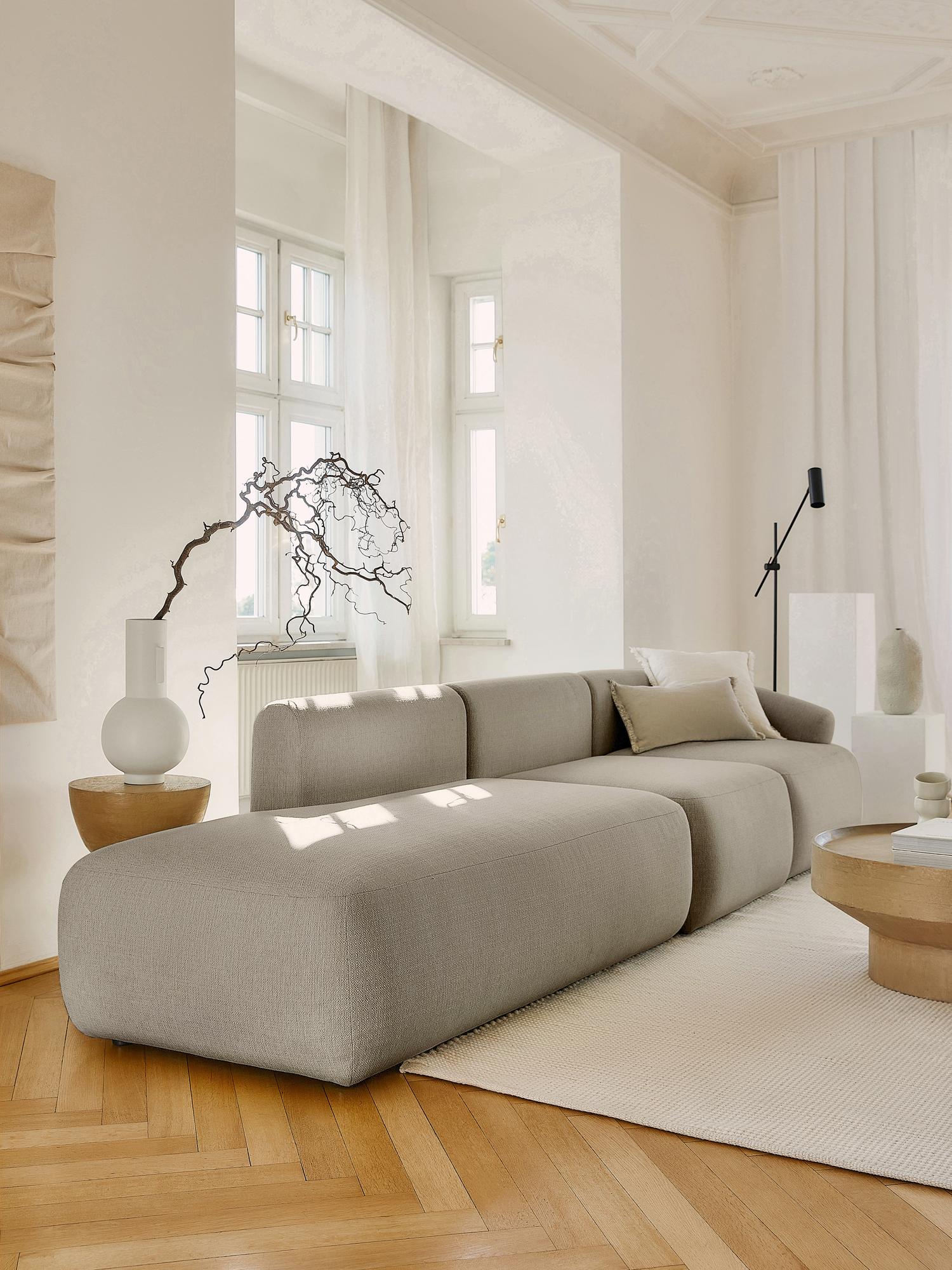 Sofa Thorfin hikari living terciopelo