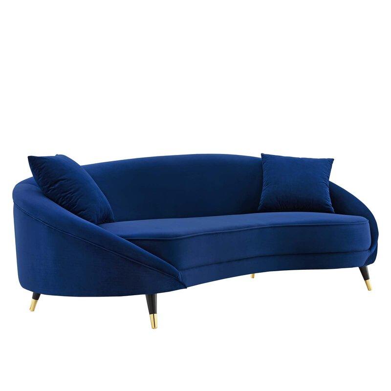 Sofa Freya hikari living terciopelo
