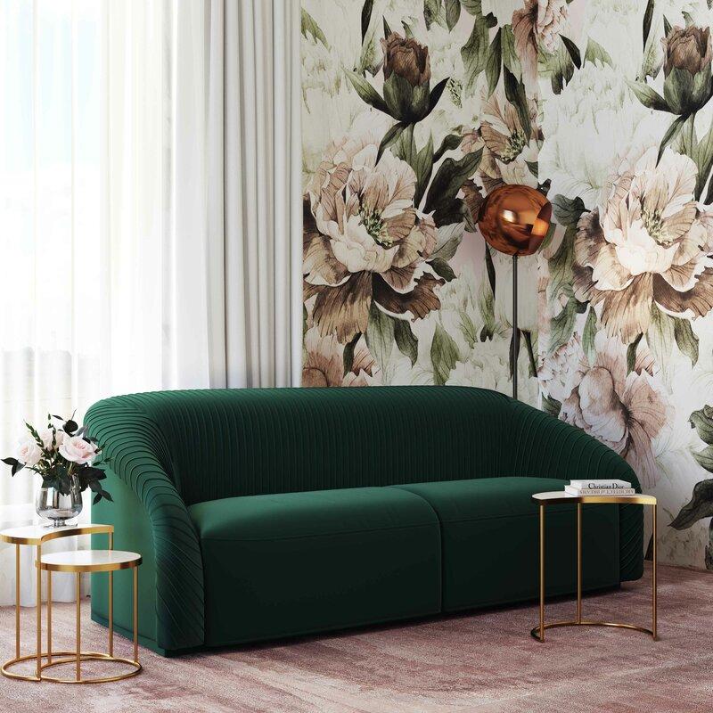 Sofa Aiko hikari living terciopelo